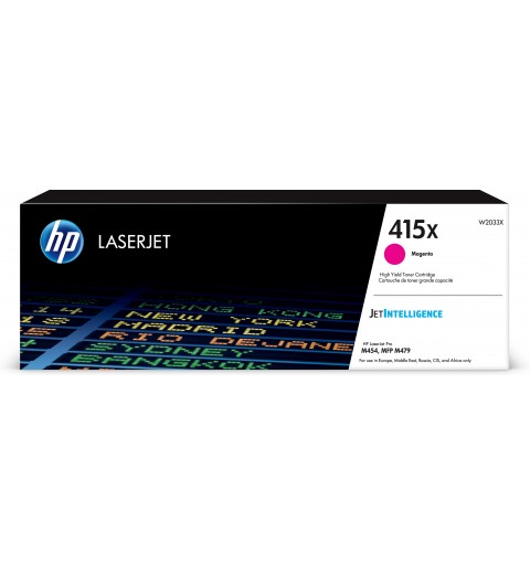 HP Cartuccia toner magenta originale LaserJet 415X ad alta capacità