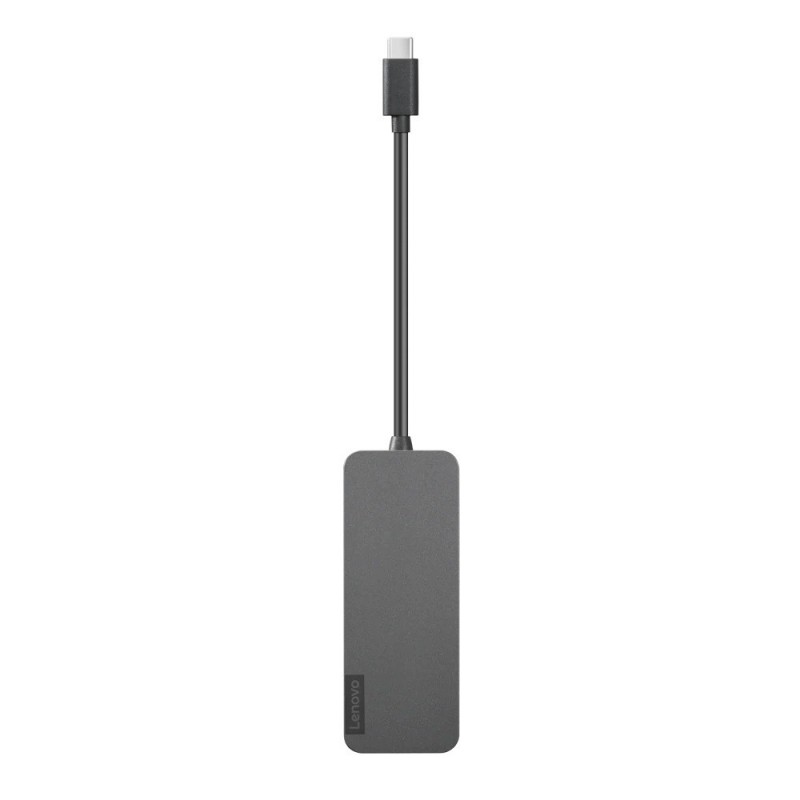Lenovo 4X90X21427 station d'accueil USB 3.2 Gen 2 (3.1 Gen 2) Type-C Gris