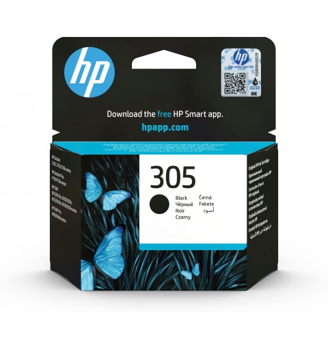 HP Cartucho de tinta Original 305 negro