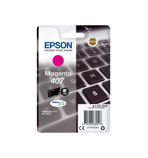 Epson WF-4745 cartucho de tinta 1 pieza(s) Original Alto rendimiento (XL) Magenta