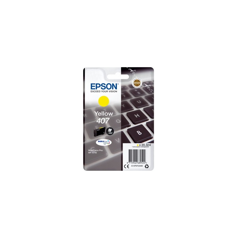 Epson WF-4745 ink cartridge 1 pc(s) Original High (XL) Yield Yellow