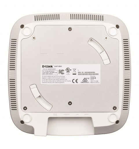 D-Link AC2300 1700 Mbit s Weiß Power over Ethernet (PoE)