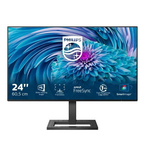 Philips E Line 242E2FA 00 Monitor PC 60,5 cm (23.8") 1920 x 1080 Pixel Full HD LCD Nero