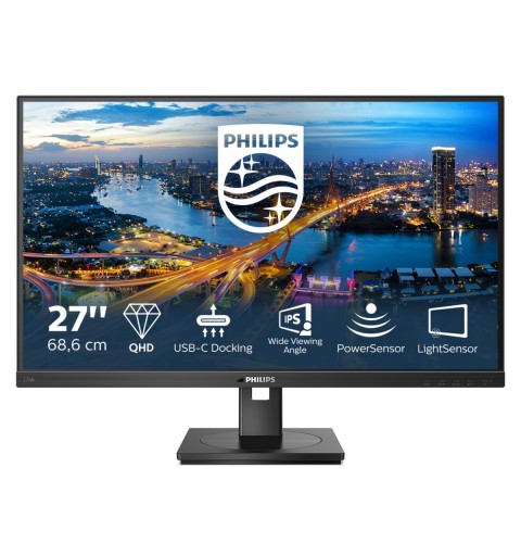 Philips 276B1 00 Computerbildschirm 68,6 cm (27") 2560 x 1440 Pixel Full HD LED Schwarz