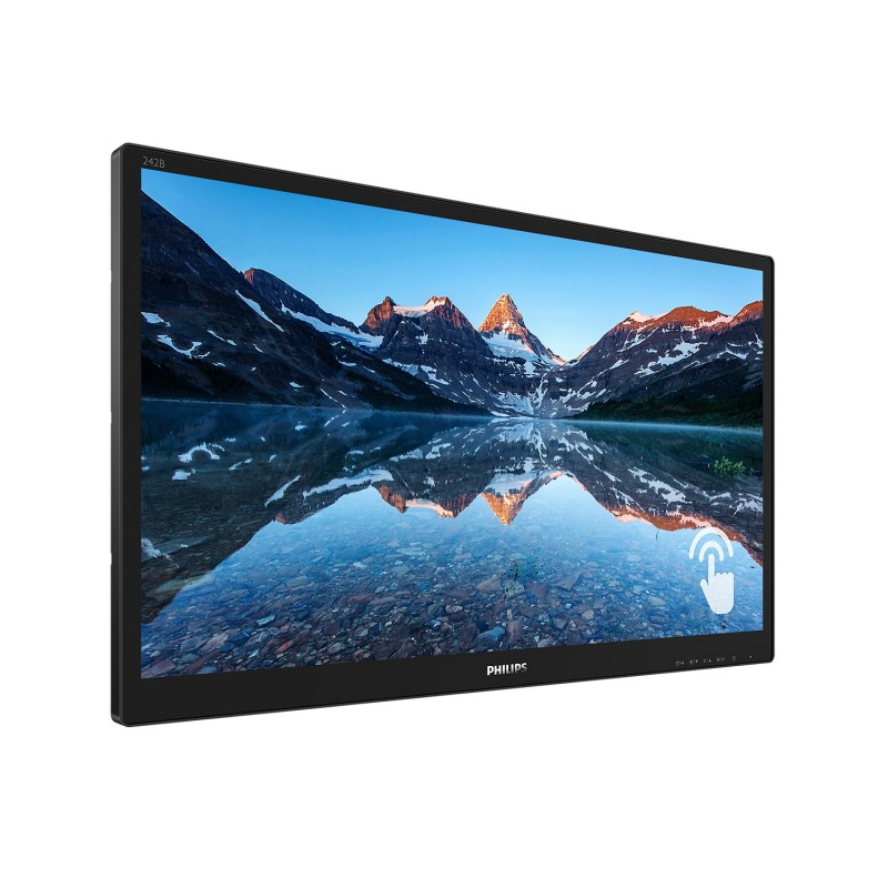 Philips 242B9TN 00 Monitor PC 60,5 cm (23.8") 1920 x 1080 Pixel Full HD LCD Da tavolo Nero