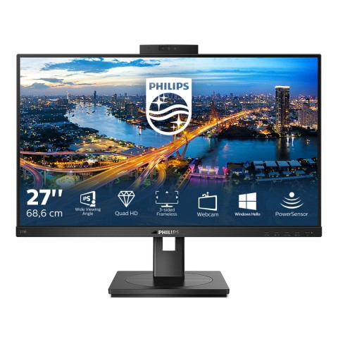 Philips B Line 275B1H 00 écran plat de PC 68,6 cm (27") 2560 x 1440 pixels 2K Ultra HD LED Noir