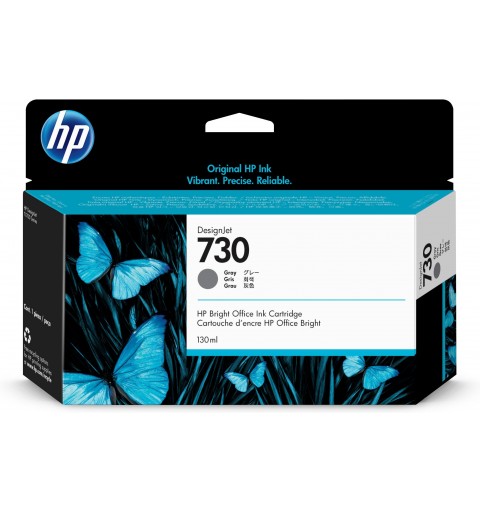 HP 730 DesignJet Druckerpatrone Grau 130 ml