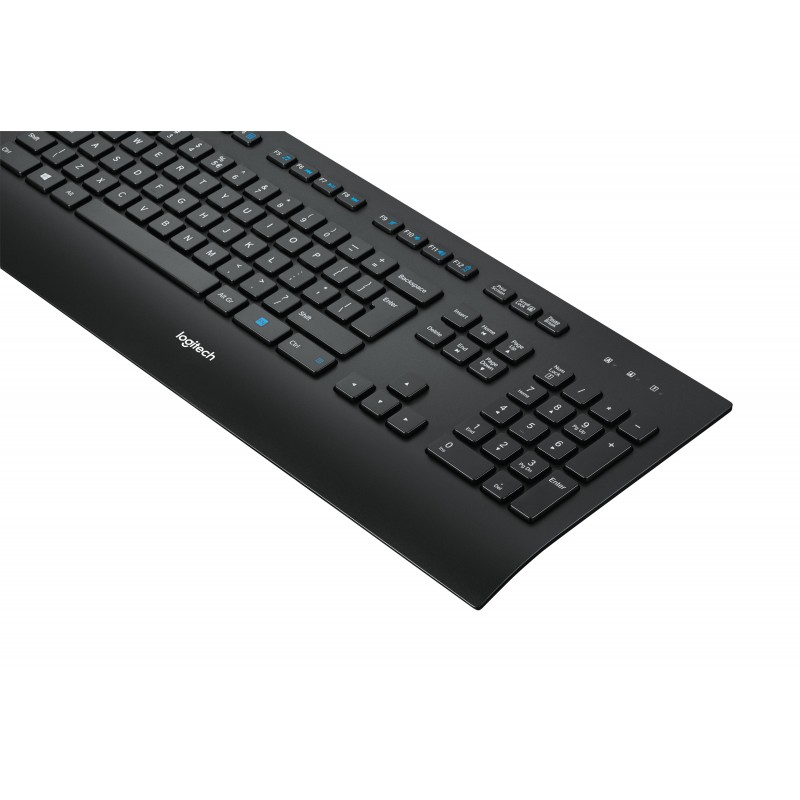 Logitech K280E Pro f Business teclado USB AZERTY Francés Negro