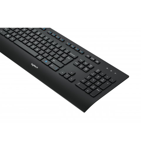 Logitech K280E Pro f Business Tastatur USB AZERTY Französisch Schwarz