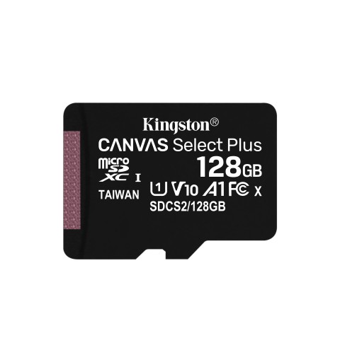 Kingston Technology Canvas Select Plus 128 GB MicroSDXC UHS-I Clase 10