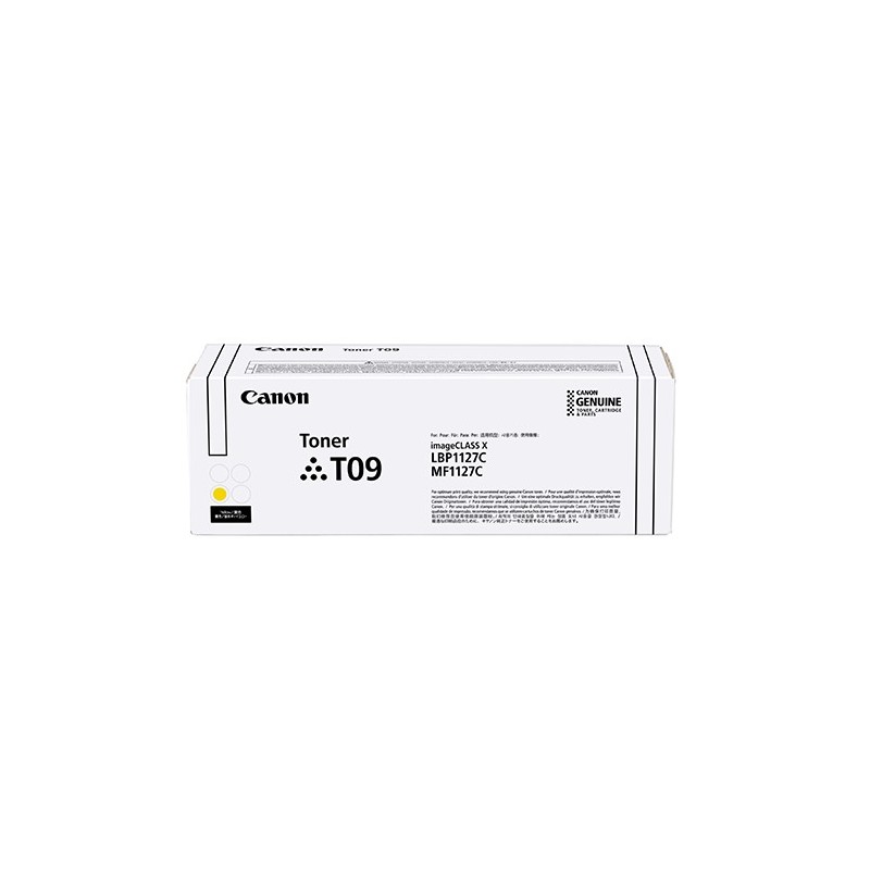 Canon TONER T09 Y Cartouche de toner 1 pièce(s) Original Jaune