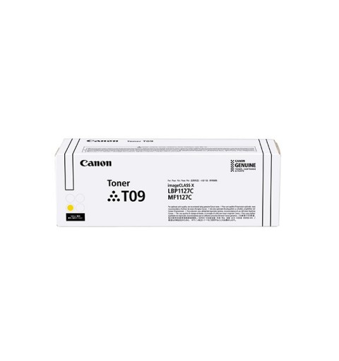 Canon TONER T09 Y toner cartridge 1 pc(s) Original Yellow