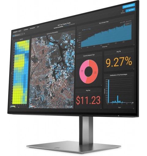 HP Z24f G3 écran plat de PC 60,5 cm (23.8") 1920 x 1080 pixels Full HD Argent