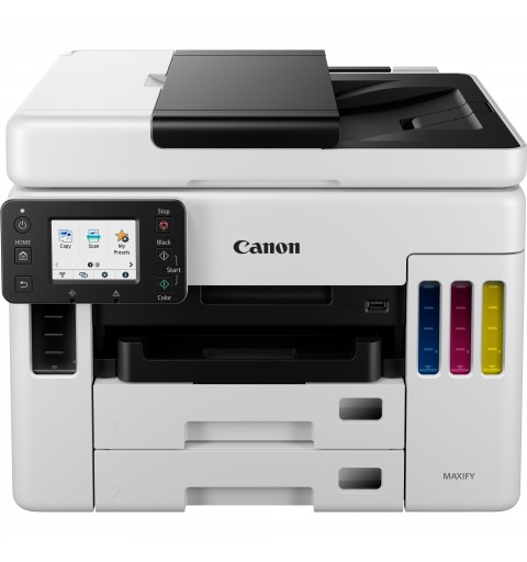 Canon MAXIFY GX7050 MegaTank Farb-Tintenstrahl-Multifunktionssystem mit WLAN und nachfüllbaren Tintentanks