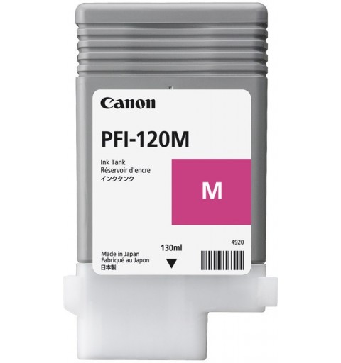 Canon PFI-120M cartuccia d'inchiostro 1 pz Originale Magenta