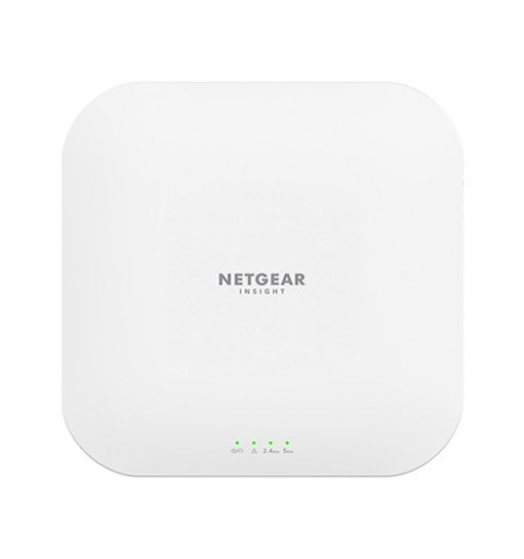 NETGEAR Insight Cloud Managed WiFi 6 AX3600 Dual Band Access Point (WAX620) 3600 Mbit s Bianco Supporto Power over Ethernet