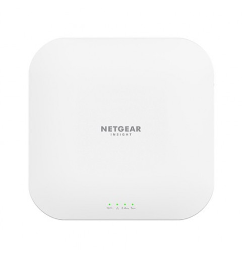 NETGEAR Insight Cloud Managed WiFi 6 AX3600 Dual Band Access Point (WAX620) 3600 Mbit s Blanco Energía sobre Ethernet (PoE)