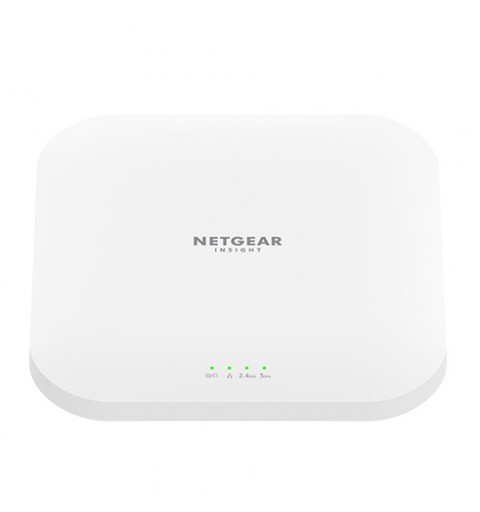 NETGEAR Insight Cloud Managed WiFi 6 AX3600 Dual Band Access Point (WAX620) 3600 Mbit s Blanco Energía sobre Ethernet (PoE)