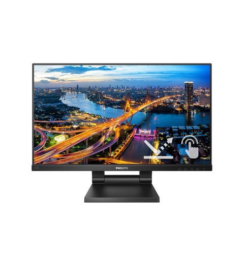 Philips 242B1TC écran plat de PC 60,5 cm (23.8") 1920 x 1080 pixels Full HD LED Écran tactile Noir