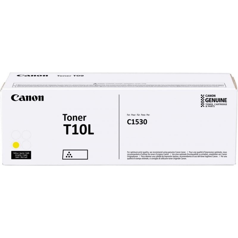 Canon T10L Cartouche de toner 1 pièce(s) Original Jaune