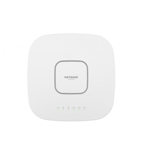 NETGEAR Insight Cloud Managed WiFi 6 AX6000 Tri-band Multi-Gig Access Point (WAX630) 6000 Mbit s White Power over Ethernet (PoE)