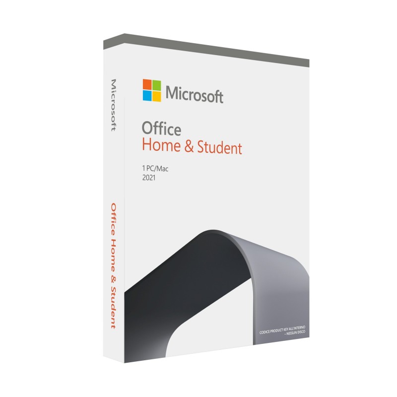 Microsoft Office 2021 Home & Student Office suite Complète 1 licence(s) Italien