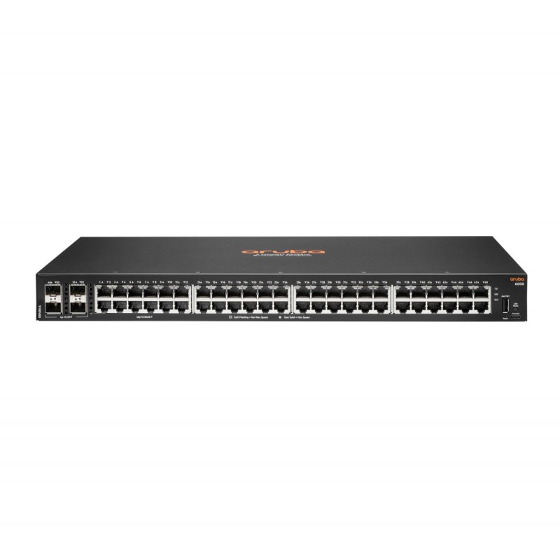 Aruba 6000 48G 4SFP Gestito L3 Gigabit Ethernet (10 100 1000) 1U