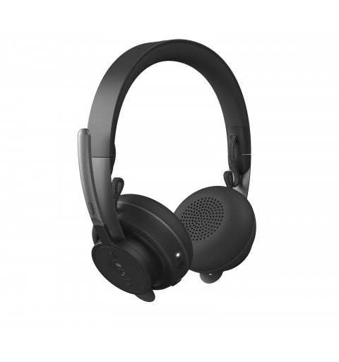 Logitech Zone Plus Auricolare Wireless A Padiglione Ufficio Bluetooth Grafite