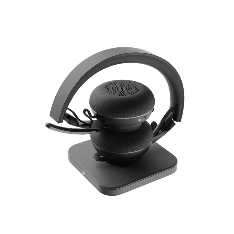 Logitech Zone Plus Kopfhörer Kabellos Kopfband Büro Callcenter Bluetooth Graphit