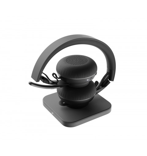 Logitech Zone Plus Auricolare Wireless A Padiglione Ufficio Bluetooth Grafite