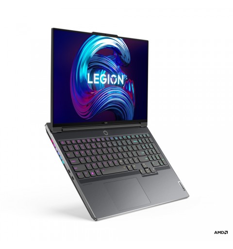 Lenovo Legion 7 16ARHA7 Laptop 40.6 cm (16") WQXGA AMD Ryzen™ 9 6900HX 32 GB DDR5-SDRAM 2 TB SSD AMD Radeon RX 6850M XT Wi-Fi