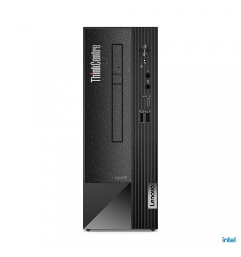 Lenovo ThinkCentre neo 50s SFF Intel® Core™ i5 i5-12400 8 GB DDR4-SDRAM 512 GB SSD Windows 11 Pro PC Nero