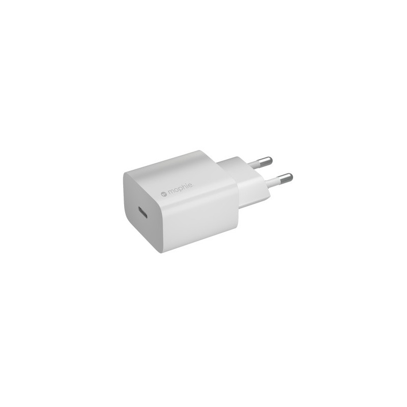 mophie Wall Adapter-USB-C-20W-White-EU mophie Wall Adapter-USB-C-20W-White-EU