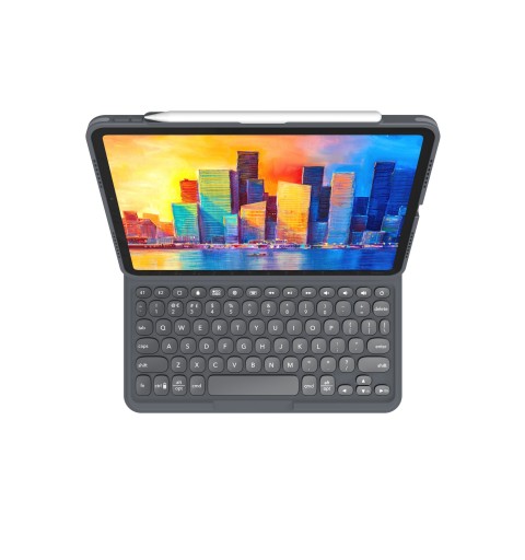 ZAGG Keyboard Pro Keys-Apple-iPad 10.9-Black Grey-Italian