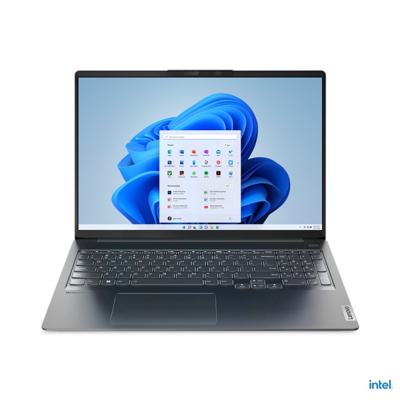 Lenovo IdeaPad 5 Pro 16IAH7 Portátil 40,6 cm (16") WQXGA Intel® Core™ i5 i5-12500H 16 GB LPDDR5-SDRAM 1 TB SSD Intel Arc A370M