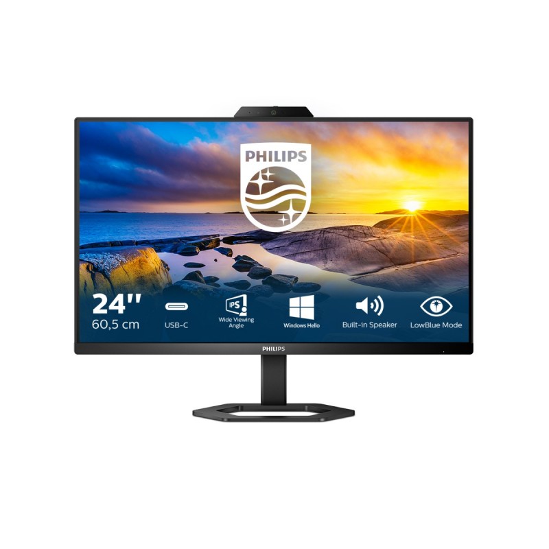 Philips 5000 series 24E1N5300HE 00 Computerbildschirm 60,5 cm (23.8") 1920 x 1080 Pixel Full HD LCD Schwarz