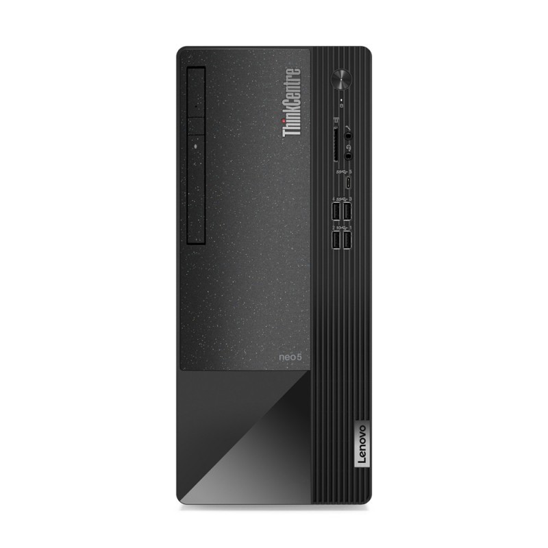 Lenovo ThinkCentre neo 50t Torre Intel® Core™ i7 i7-12700 8 GB DDR4-SDRAM 256 GB SSD Windows 11 Pro PC Negro
