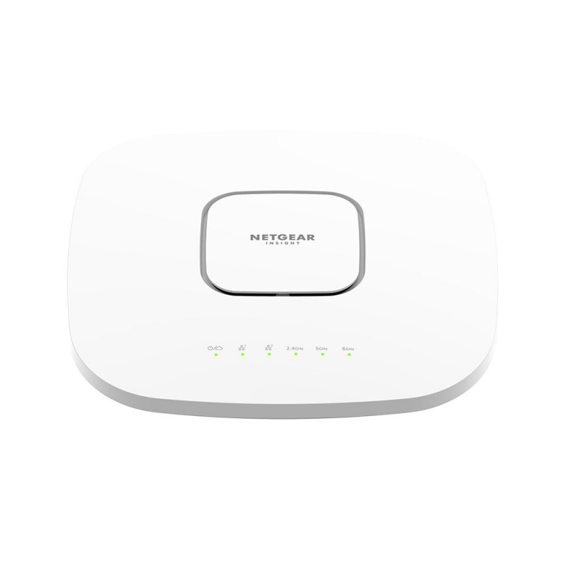 NETGEAR WAX630E 7800 Mbit s Blanc Connexion Ethernet, supportant l'alimentation via ce port (PoE)