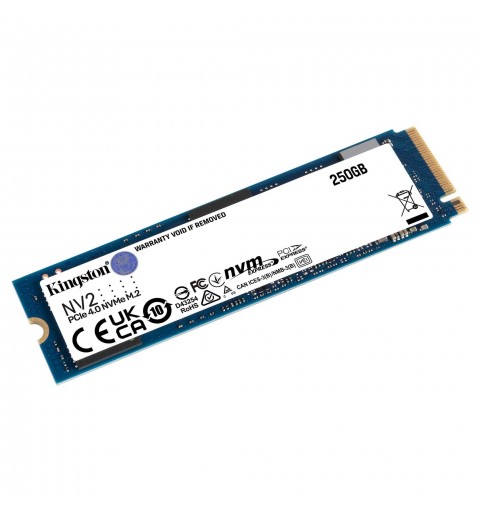 Kingston Technology NV2 M.2 250 GB PCI Express 4.0 NVMe