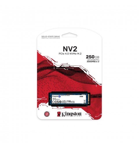 Kingston Technology NV2 M.2 250 GB PCI Express 4.0 NVMe