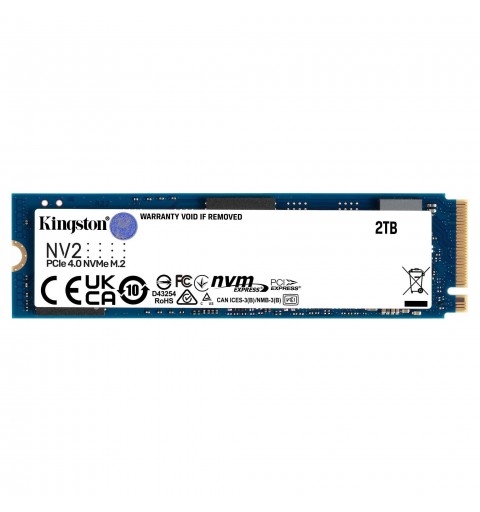 Kingston Technology NV2 M.2 2 TB PCI Express 4.0 NVMe