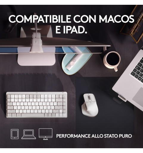 Logitech MX Master 3S for Mac Maus rechts Bluetooth Laser 8000 DPI