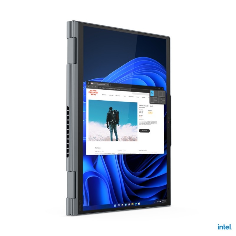Lenovo ThinkPad Yoga X1 Gen 7 (14" Intel) Hybrid (2-in-1) 35.6 cm (14") Touchscreen WQUXGA Intel® Core™ i7 i7-1255U 16 GB