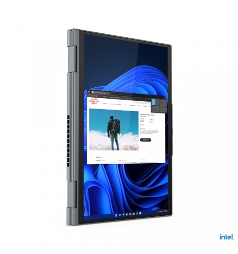 Lenovo ThinkPad Yoga X1 Gen 7 (14" Intel) Hybride (2-en-1) 35,6 cm (14") Écran tactile WQUXGA Intel® Core™ i7 i7-1255U 16 Go