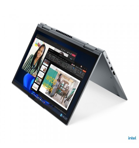 Lenovo ThinkPad Yoga X1 Gen 7 (14" Intel) Hybride (2-en-1) 35,6 cm (14") Écran tactile WQUXGA Intel® Core™ i7 i7-1255U 16 Go
