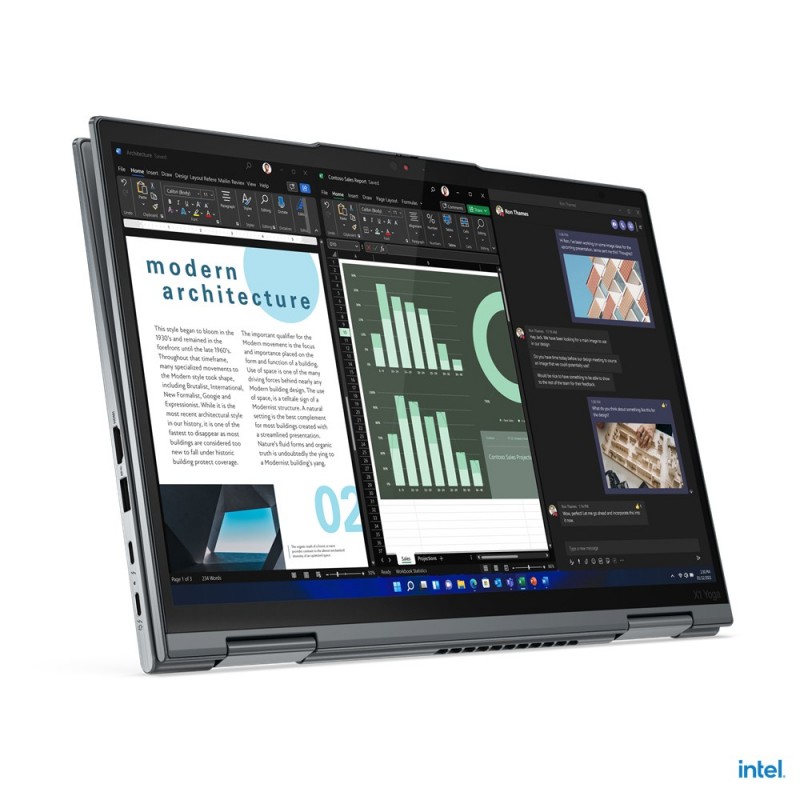 Lenovo ThinkPad X1 Yoga Gen 7 Hybride (2-en-1) 35,6 cm (14") Écran tactile WUXGA Intel® Core™ i5 i5-1235U 16 Go LPDDR5-SDRAM