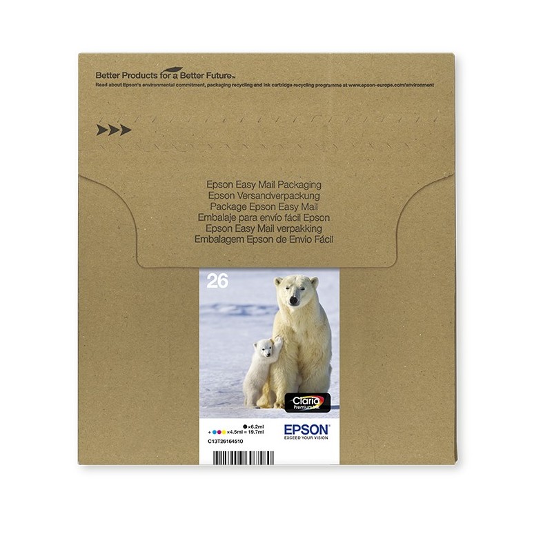 Epson Polar bear Multipack 4-colours 26 EasyMail