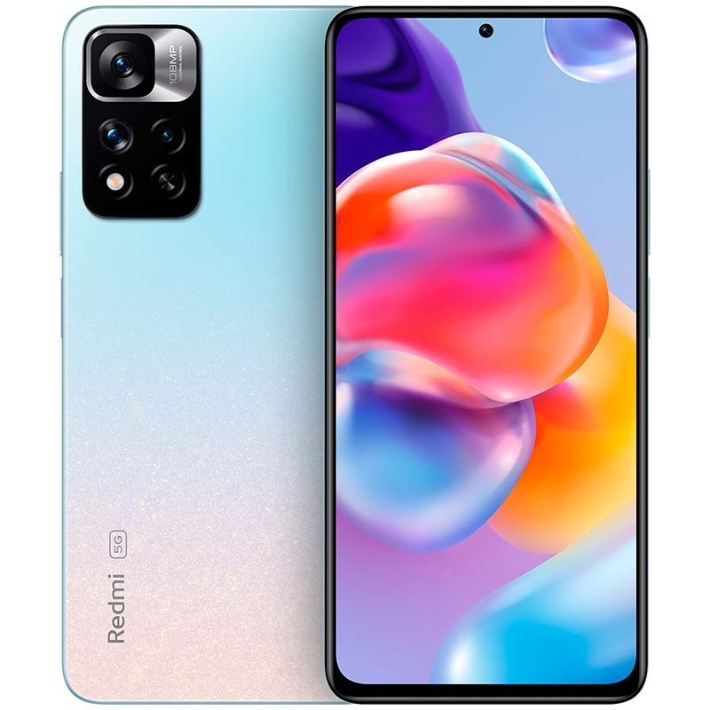 Xiaomi Redmi Note 11 Pro+ 5G 16,9 cm (6.67") SIM doble Android 11 USB Tipo C 6 GB 128 GB 4500 mAh Azul