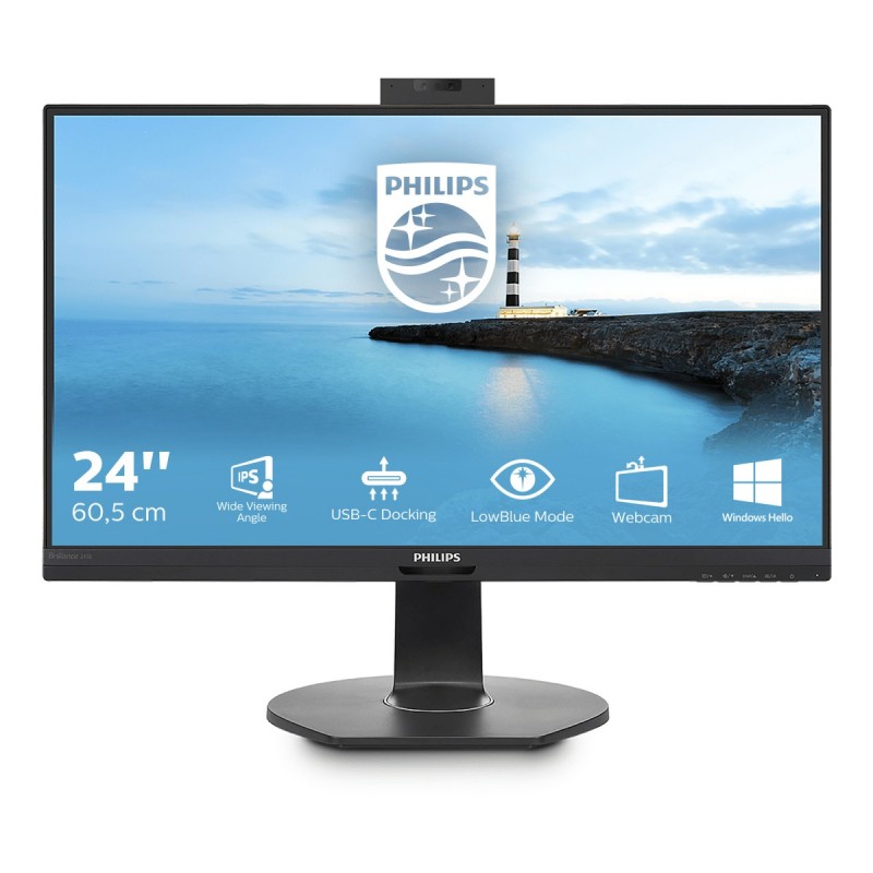 Philips B Line 241B7QUBHEB 00 LED display 60,5 cm (23.8") 1920 x 1080 Pixel Full HD Schwarz