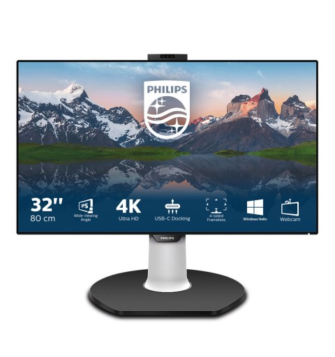 Philips P Line Monitor LCD con base USB-C 329P9H 00